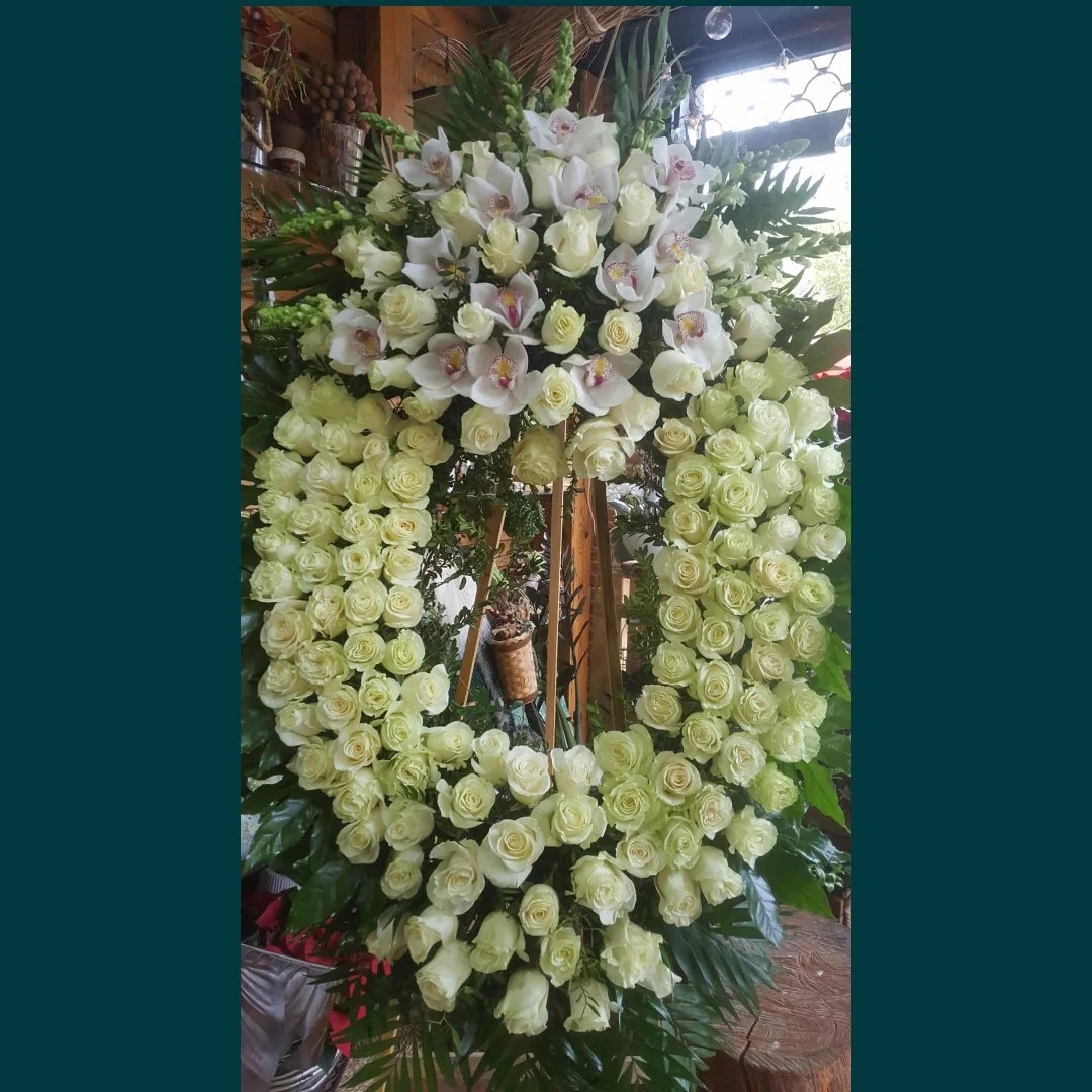 Corona de rosas