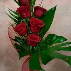 Media docena de rosas